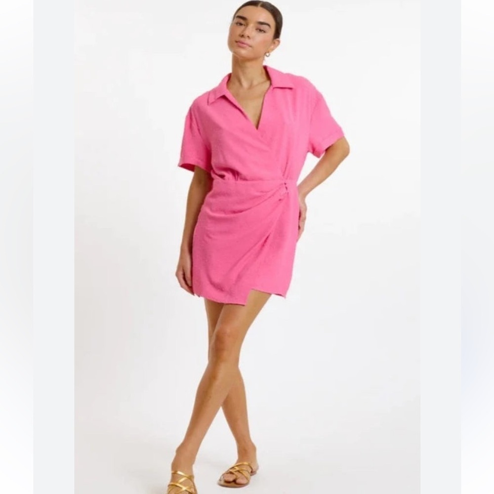Artlove Paris Julienne dress in fushia